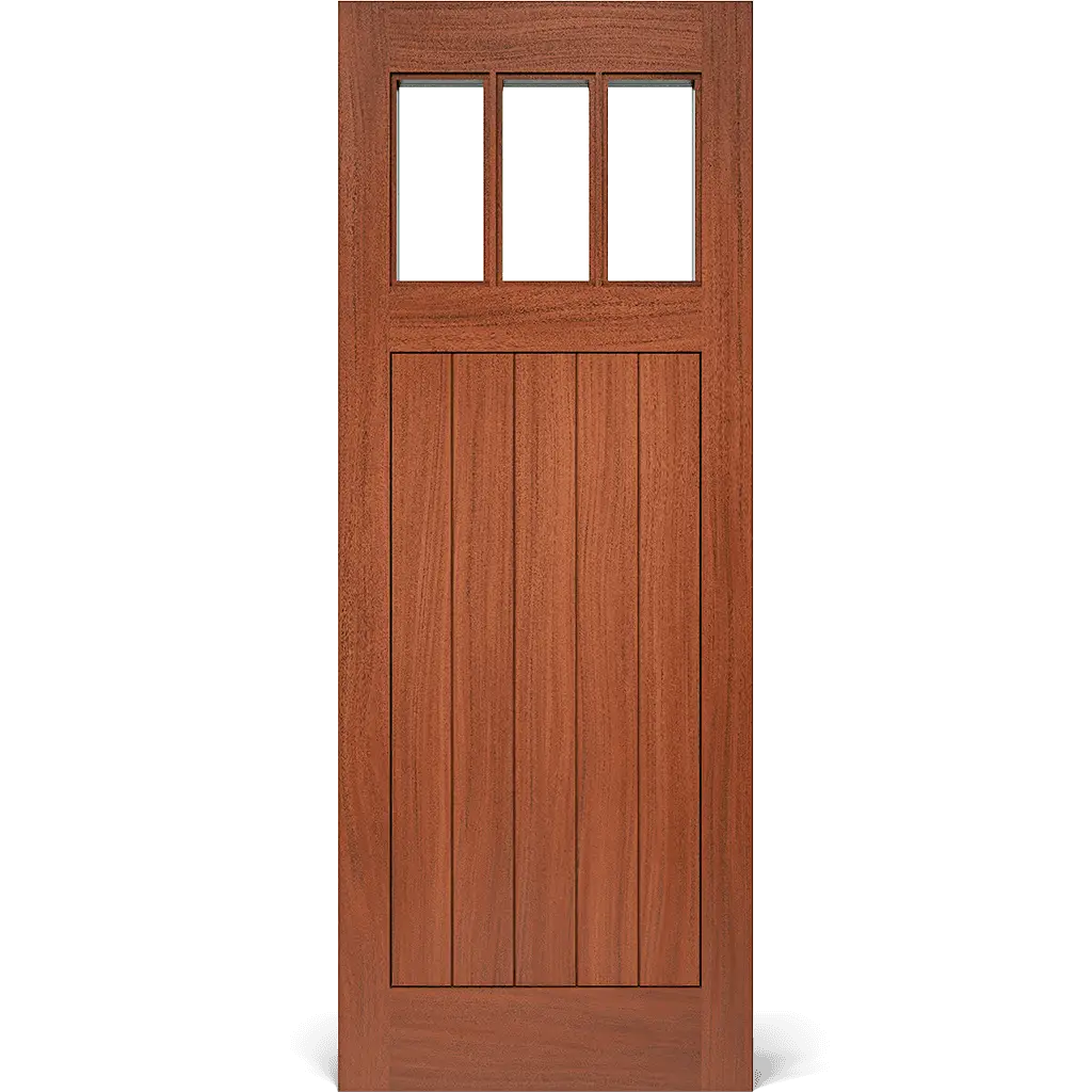 Chandler Craftsman Exterior Door with Glass