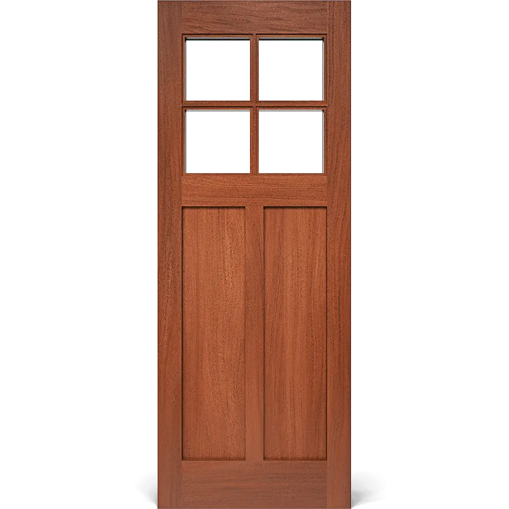 Dabney Craftsman Interior Door with Glass