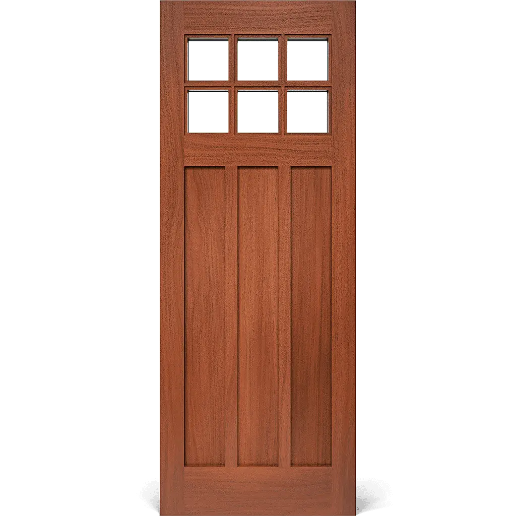 Maybeck Craftsman Interior Door with Glass
