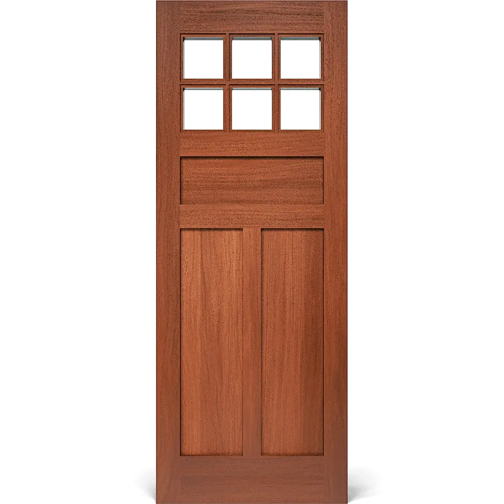 Avalon Craftsman Interior Door with Glass