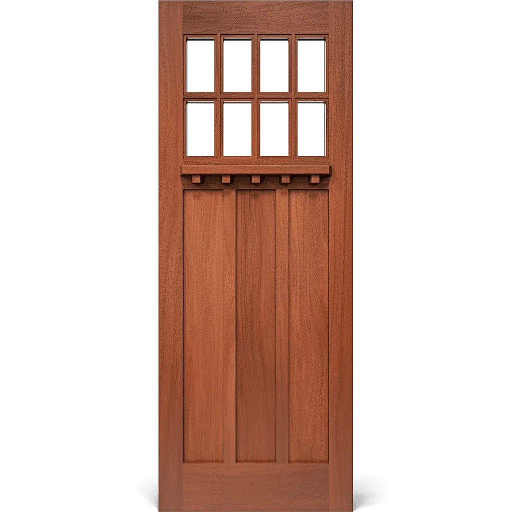 Winton Craftsman Exterior Door with Glass