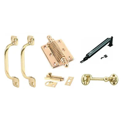 Cottage Style Double Door Hardware Kit