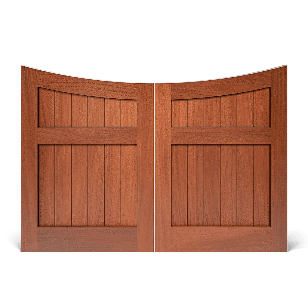 Drayton Solid Wood Double Garden Gate