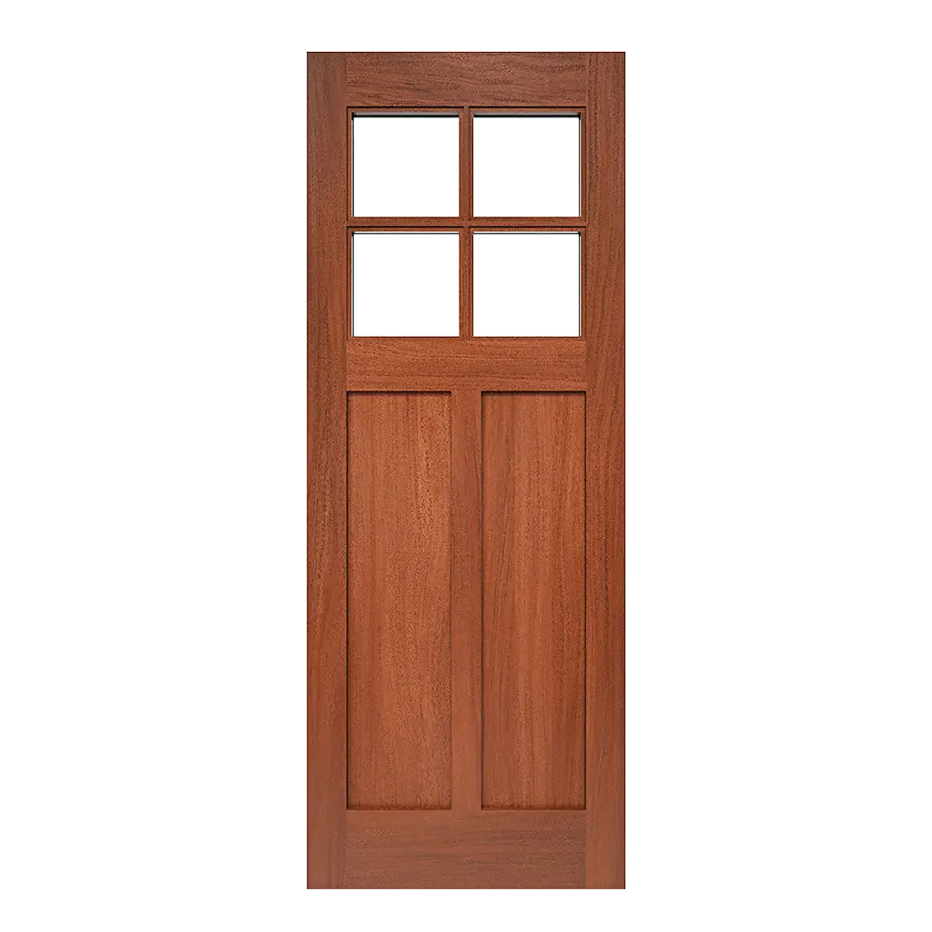 Dabney Craftsman Interior Door with Glass