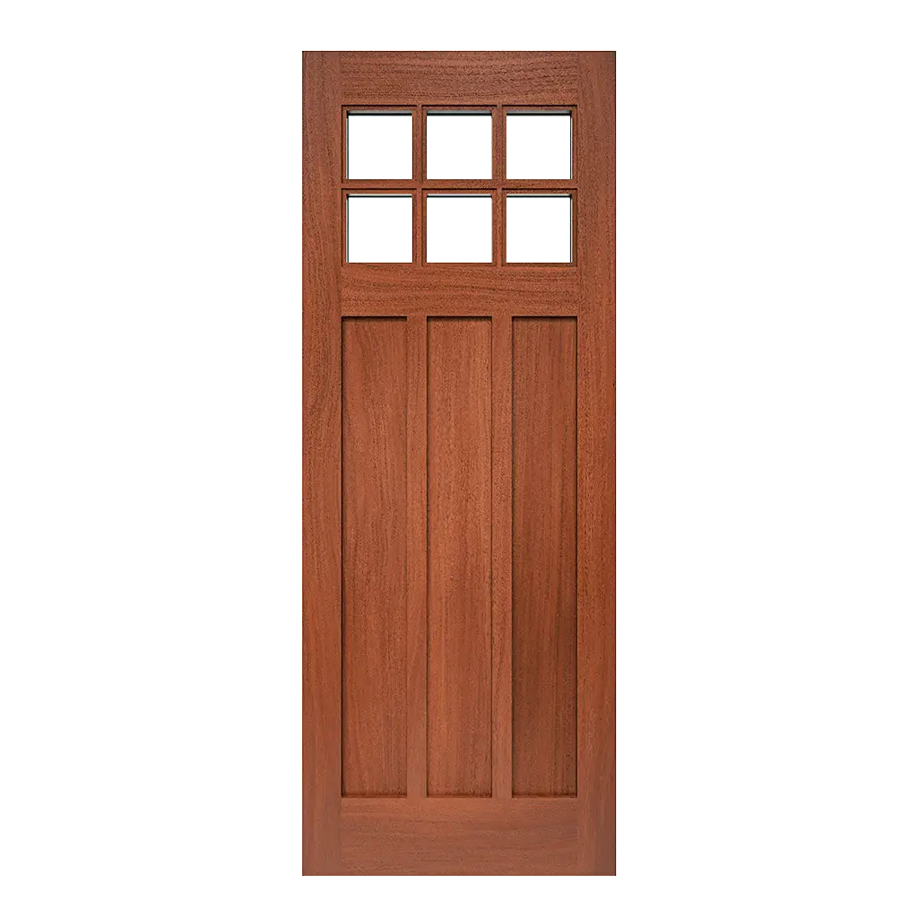 Maybeck Craftsman Interior Door with Glass