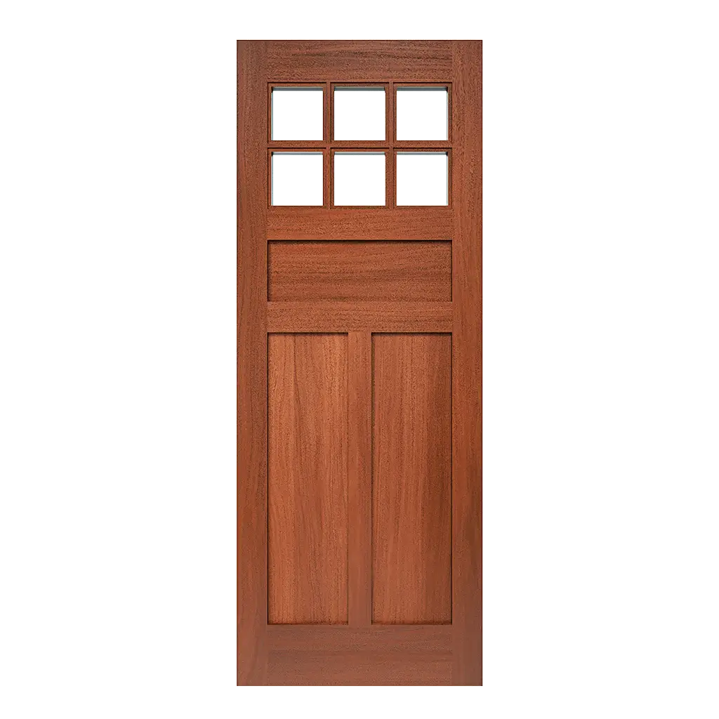 Avalon Craftsman Interior Door with Glass