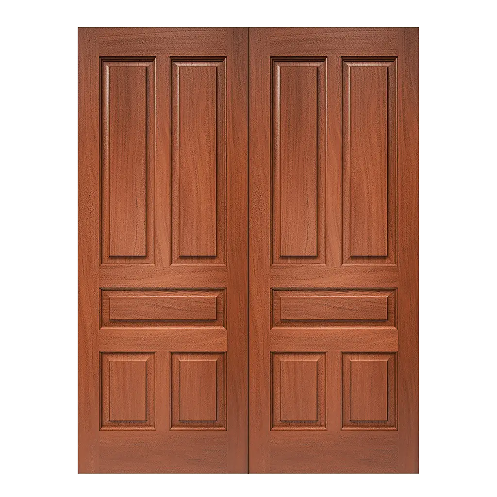 Abiah Double Solid Wood Exterior Door
