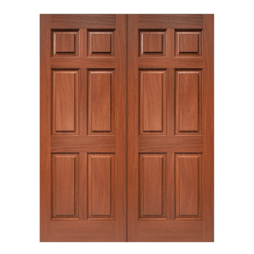 Corbit Double Solid Wood Exterior Door