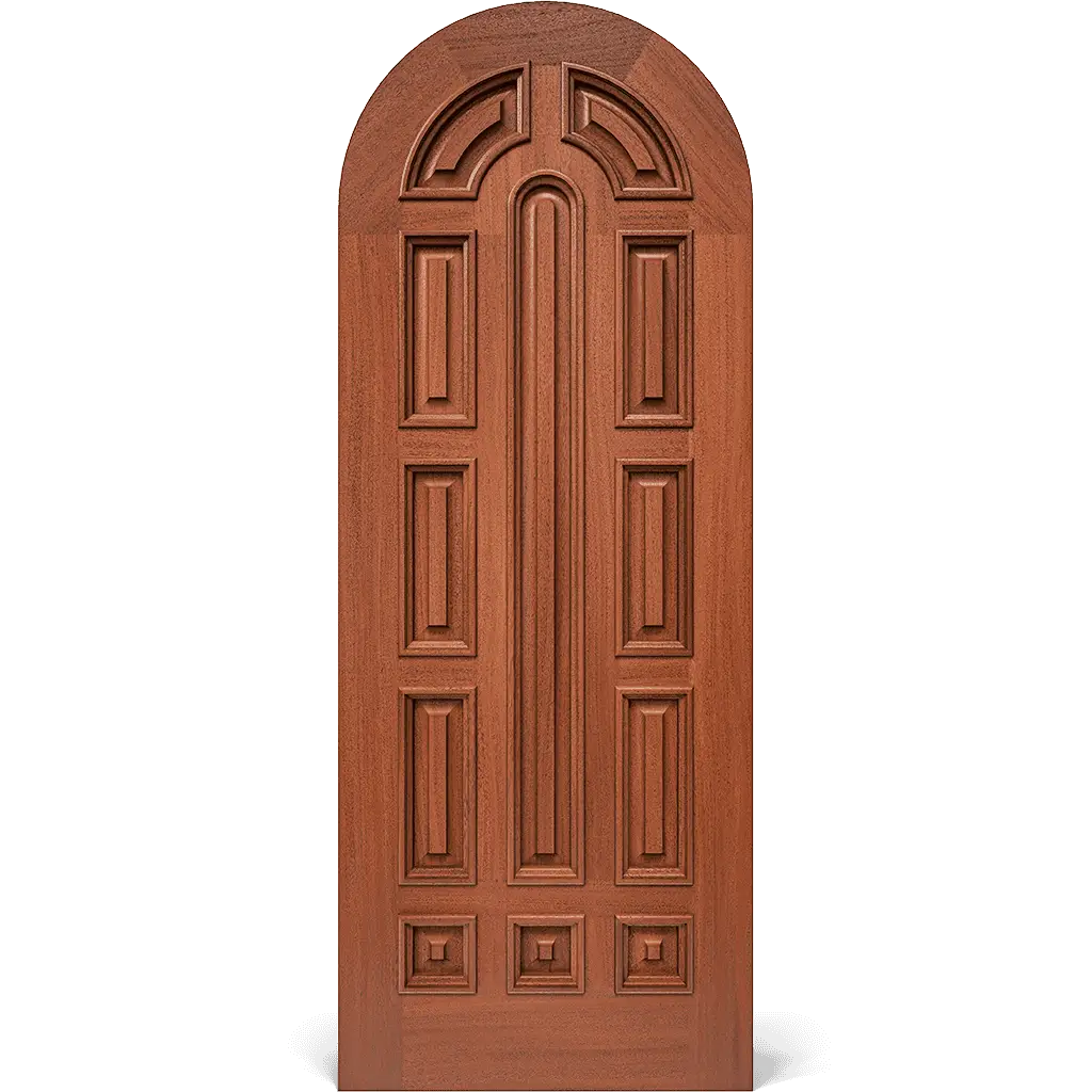 Kingscote Round Top Solid Wood Interior Door