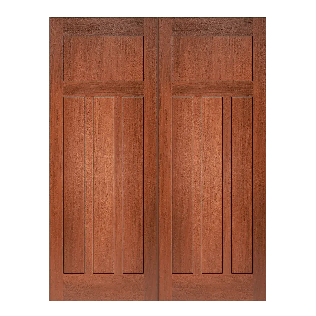 Jaeger Double Solid Wood Interior Door