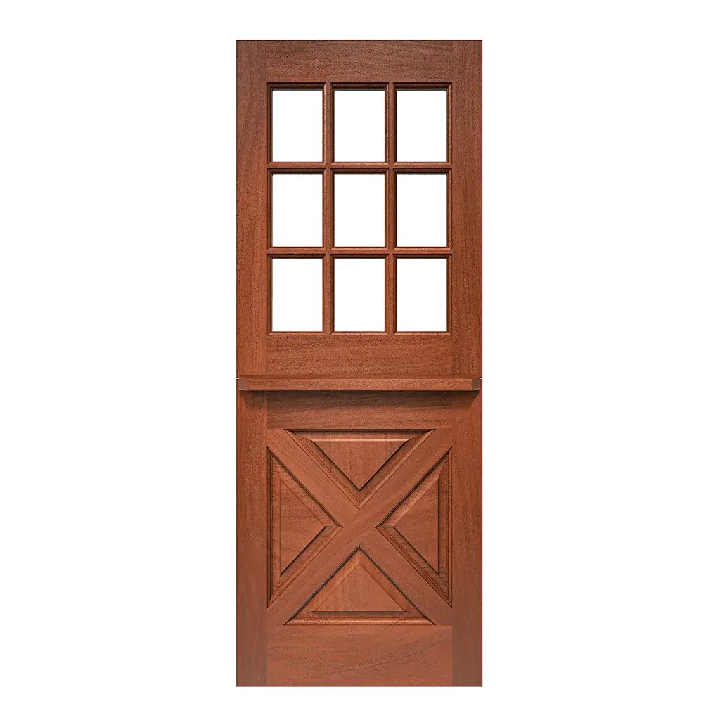 Concord Dutch Exterior Door with Glass