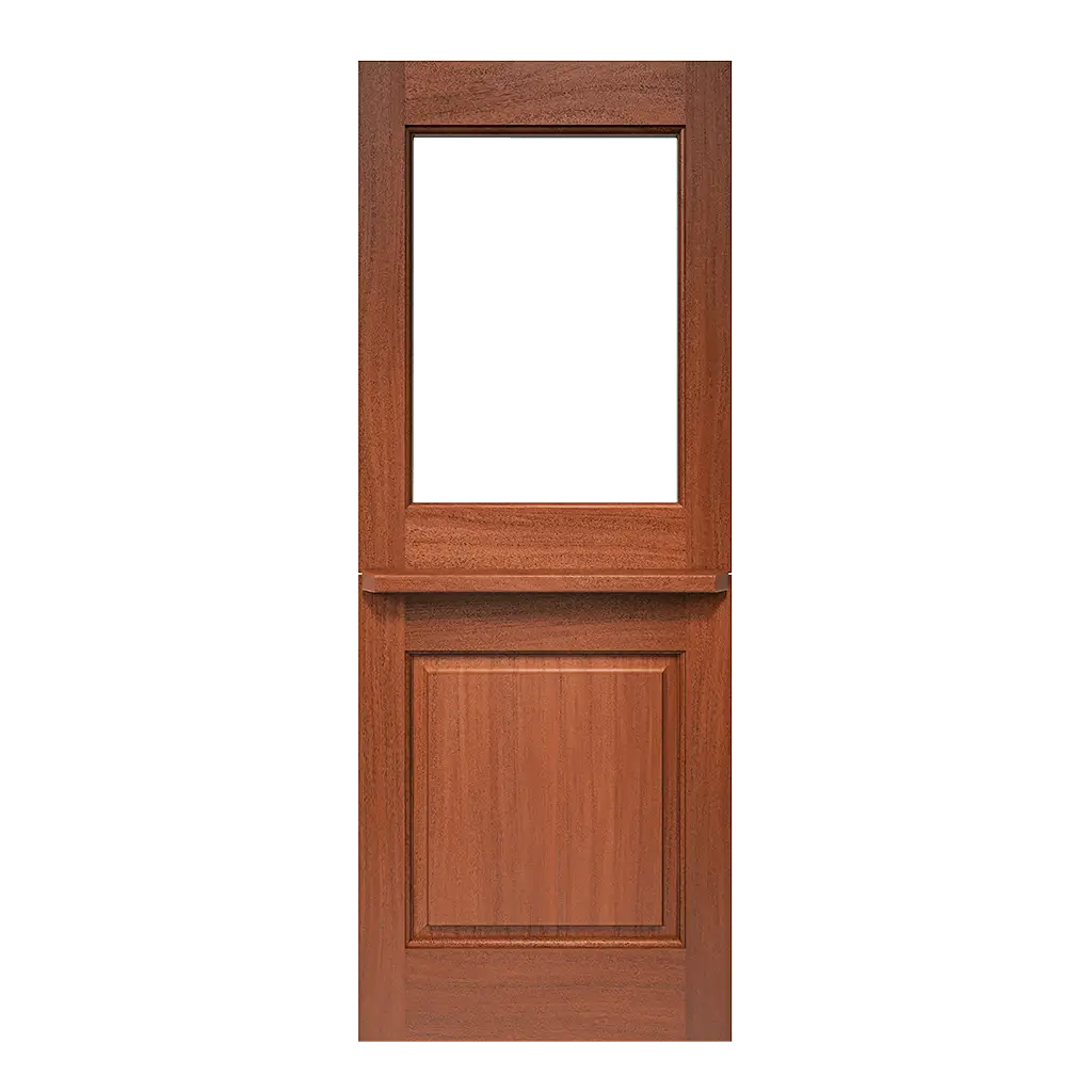 Jewett Dutch Exterior Door with Glass