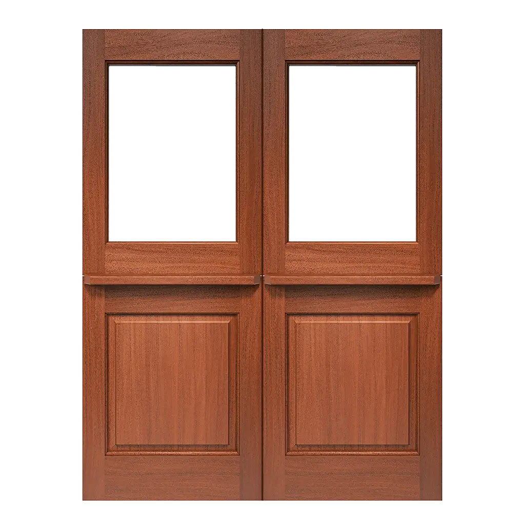 Jewett Double Dutch Interior Door with Glass