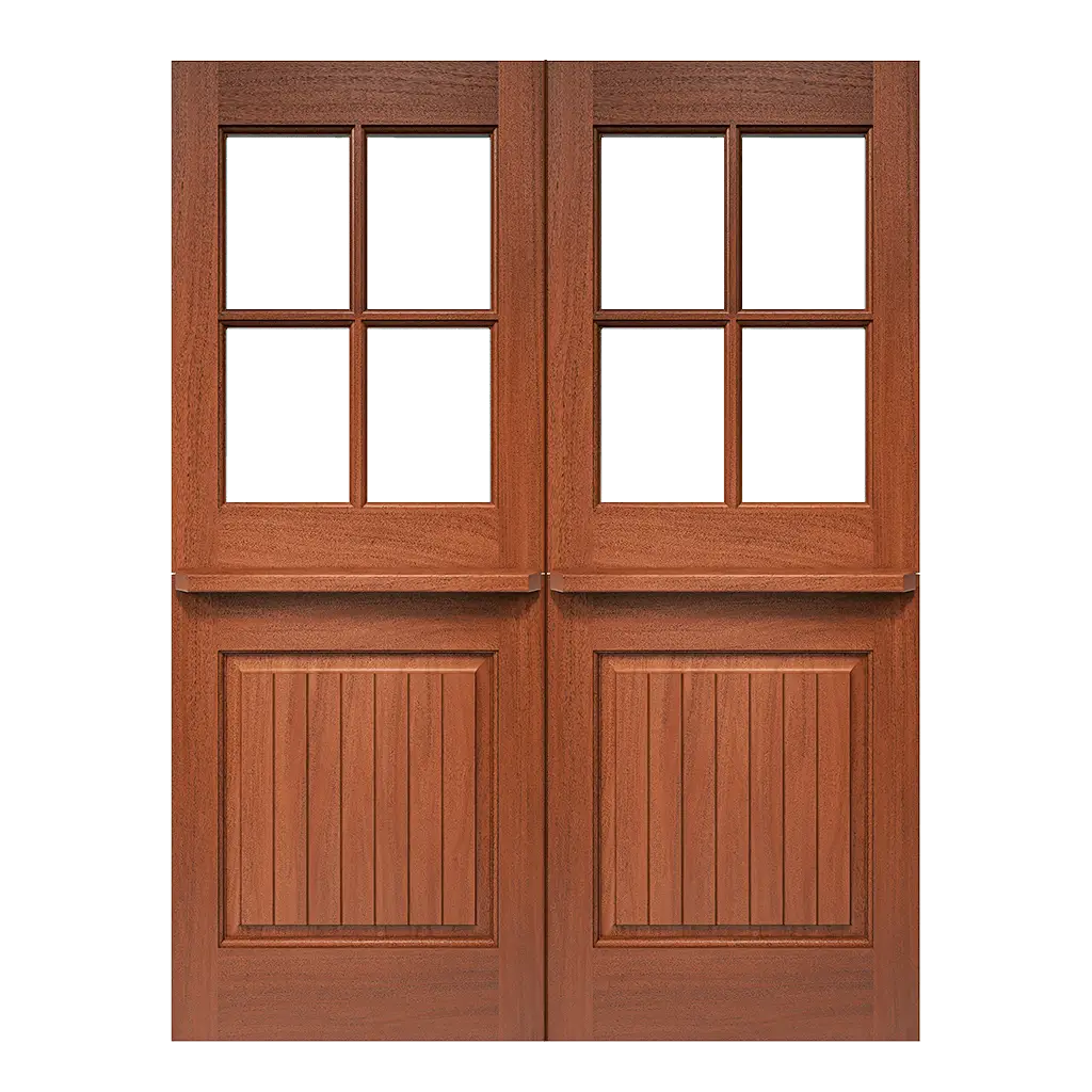 Stiles Double Dutch Interior Door with Glass