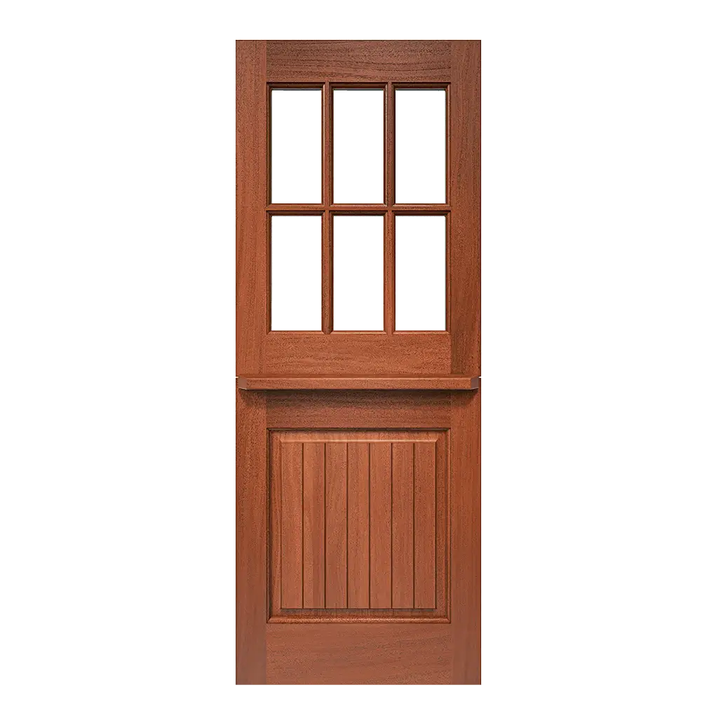 Mount Bleak Dutch Interior Door with Glass