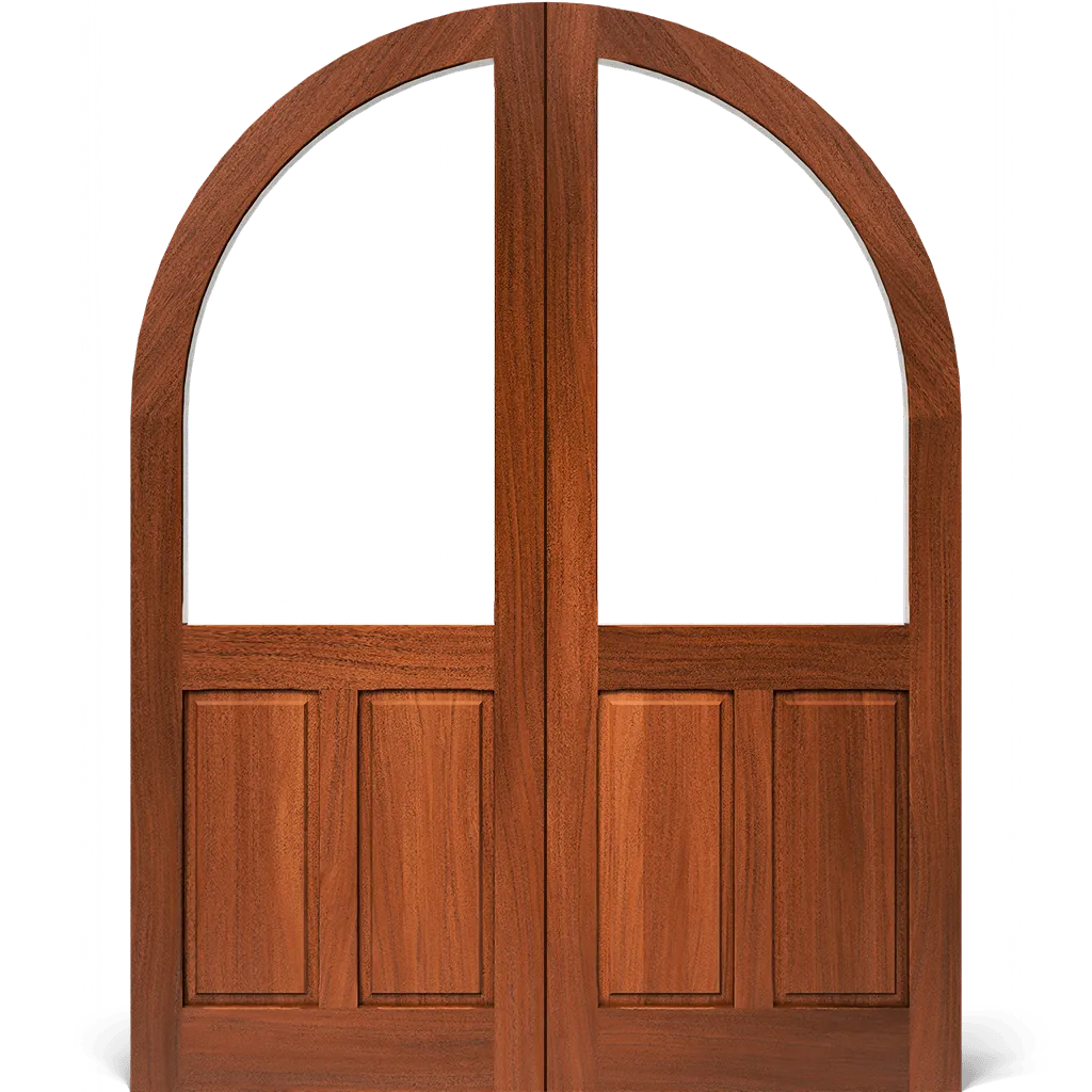 Willowbrook Round Top Double Screen & Storm Door