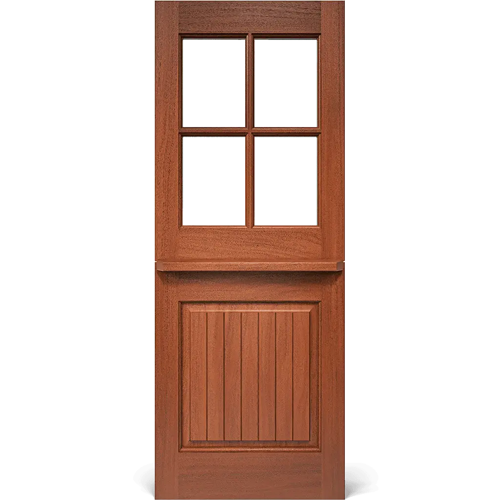 Stiles Dutch Exterior Door with Glass