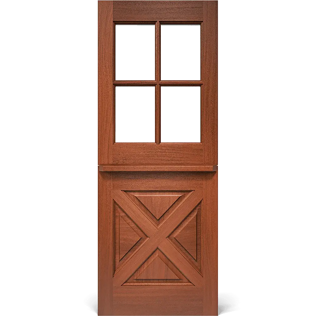 Boelson Dutch Exterior Door with Glass