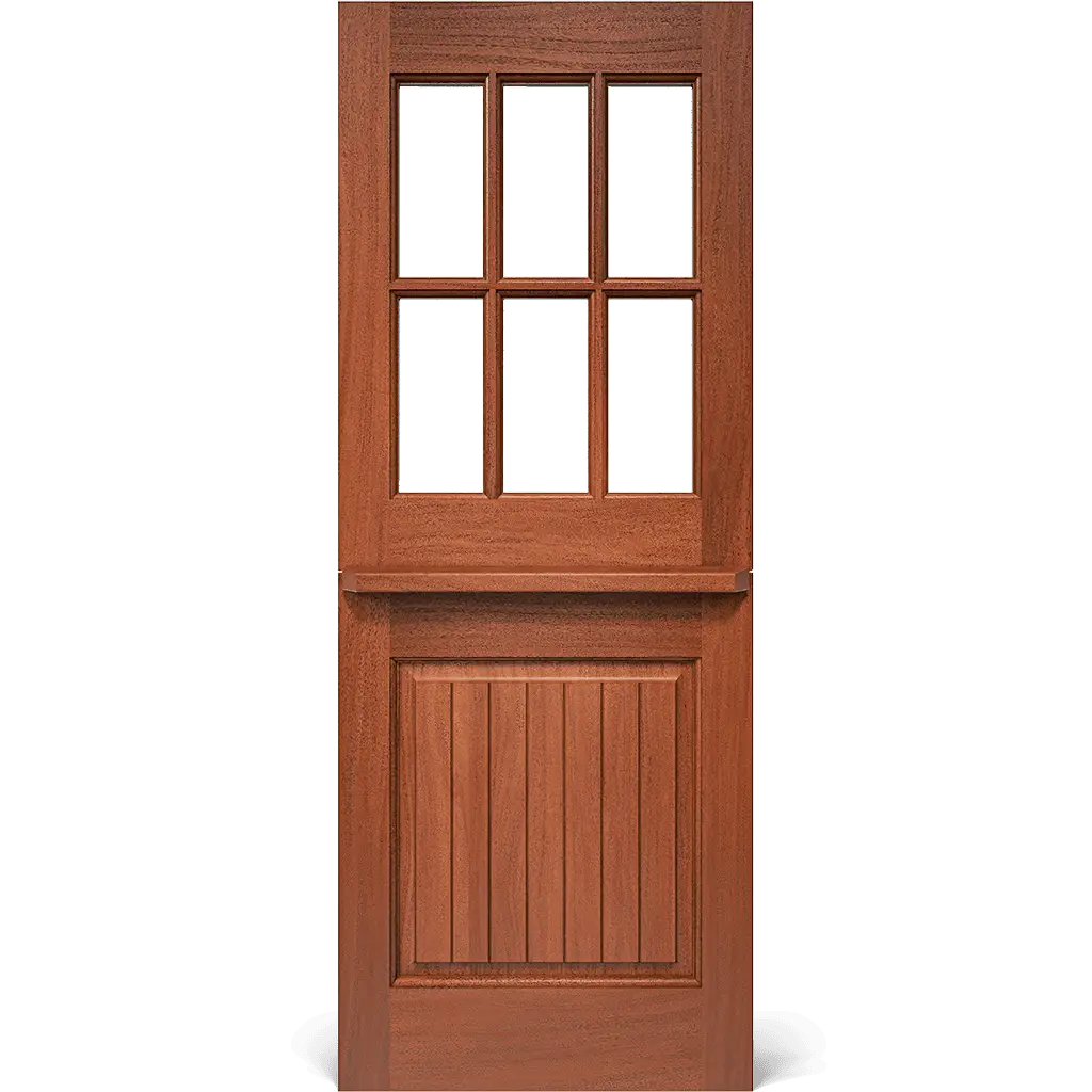 Mount Bleak Dutch Interior Door with Glass