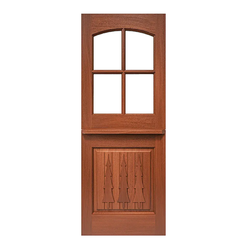 Knollwood Dutch Rustic Interior Door with Glass