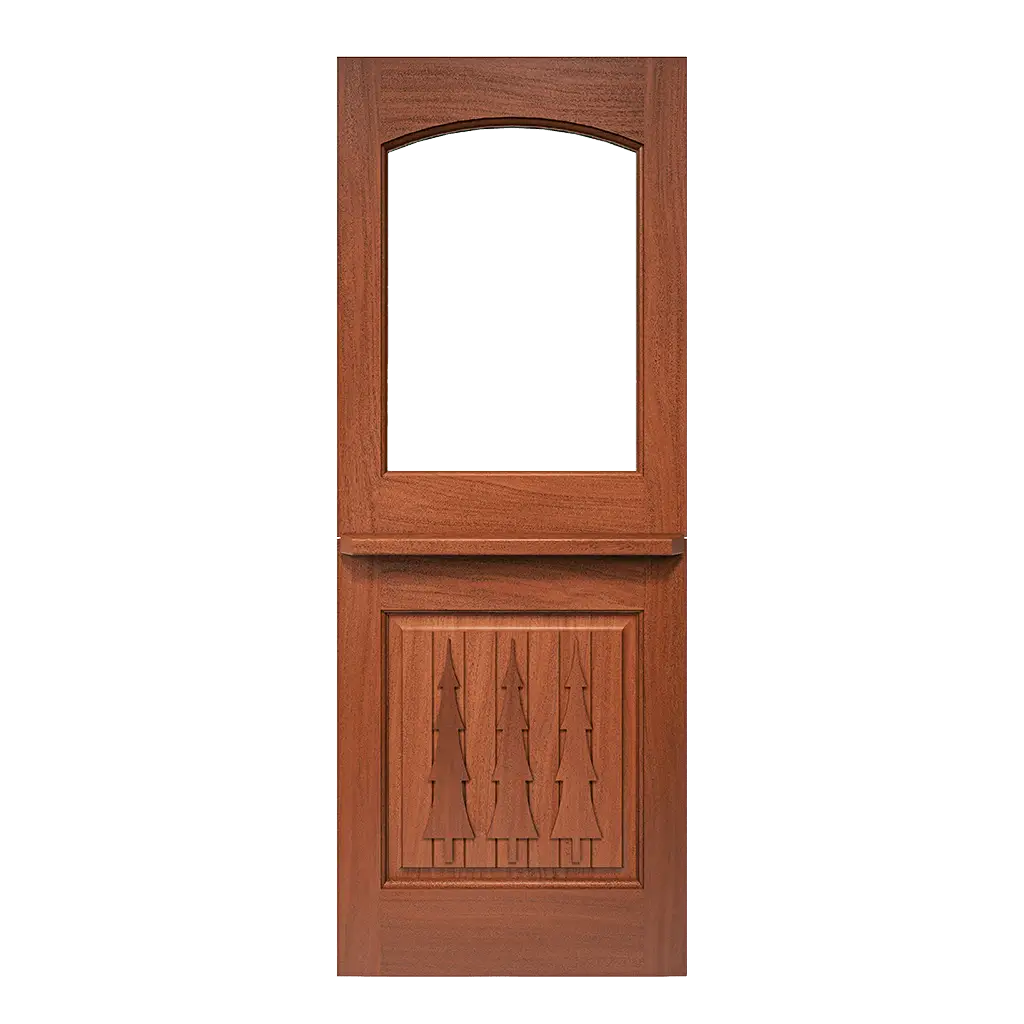 Hedges Dutch Rustic Interior Door with Glass