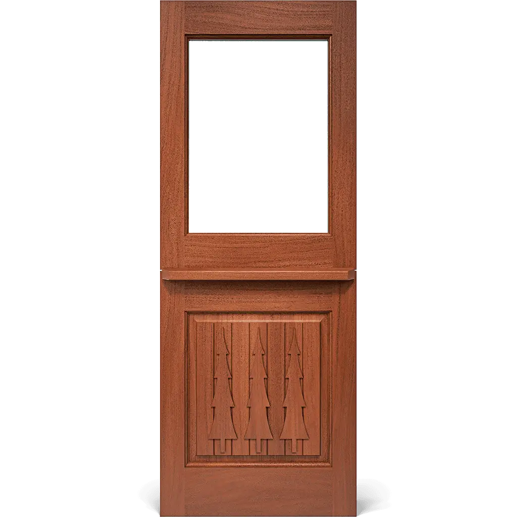 Durant Dutch Rustic Interior Door with Glass