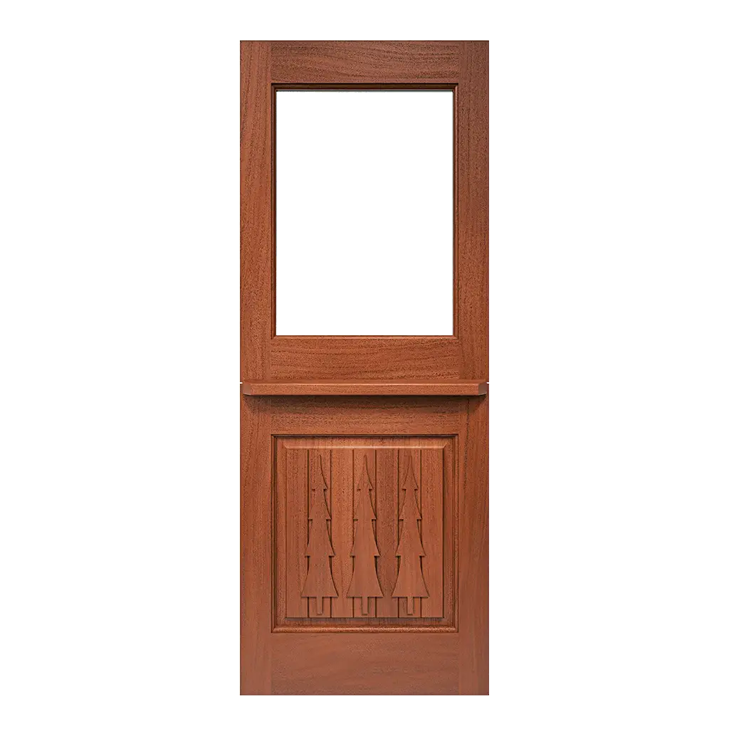 Durant Dutch Rustic Interior Door with Glass
