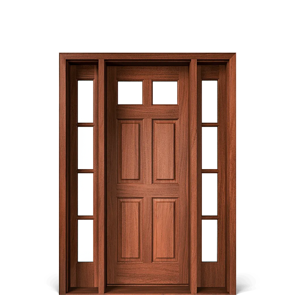 Edmund Exterior Door with Buckland Sidelights