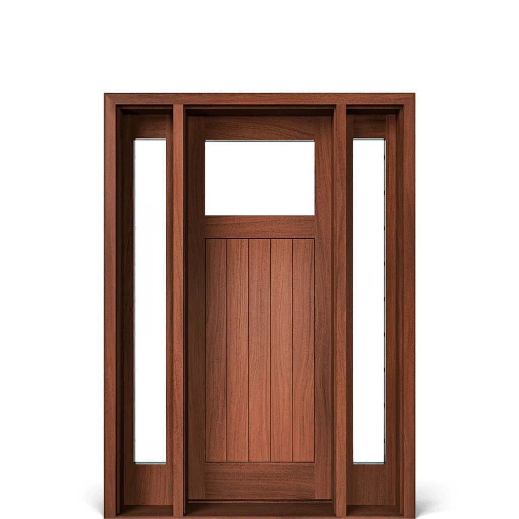 Thorsen Exterior Door with Hudson Sidelights