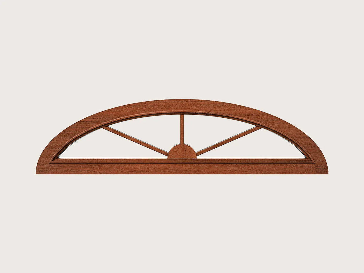 Vintage Doors arched transom