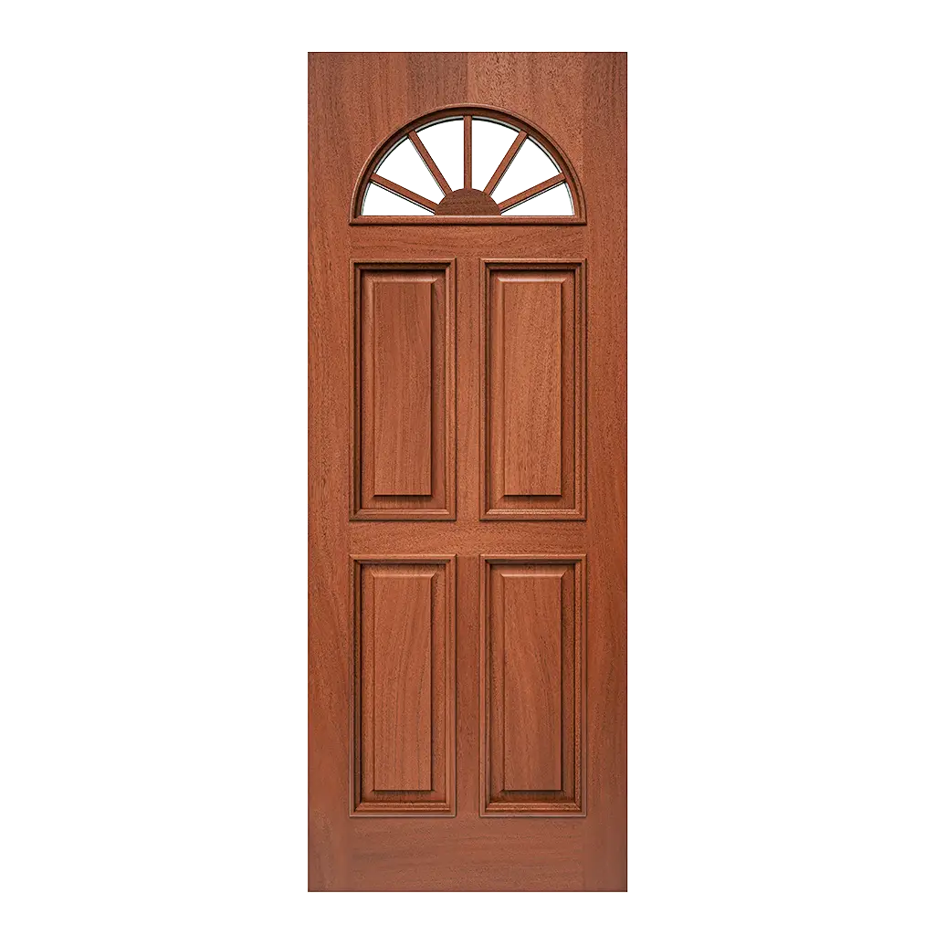 Montrose Interior Door with Half Round Glass
