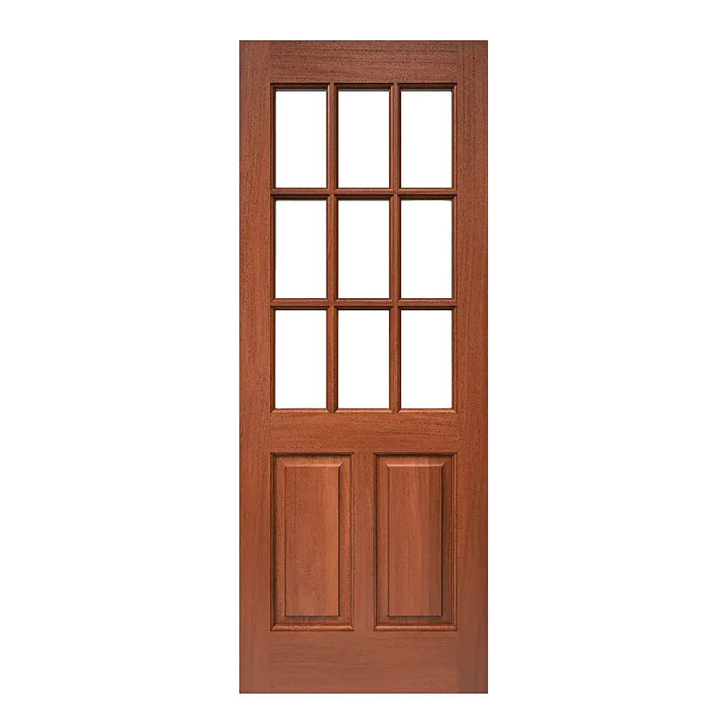 Saltbox Interior Door with Glass