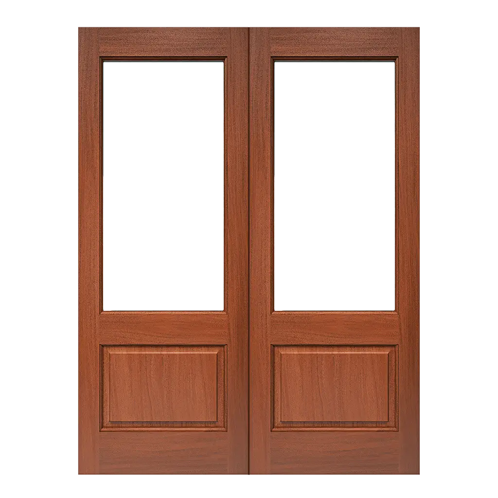 Halsey Double Interior Door with Glass