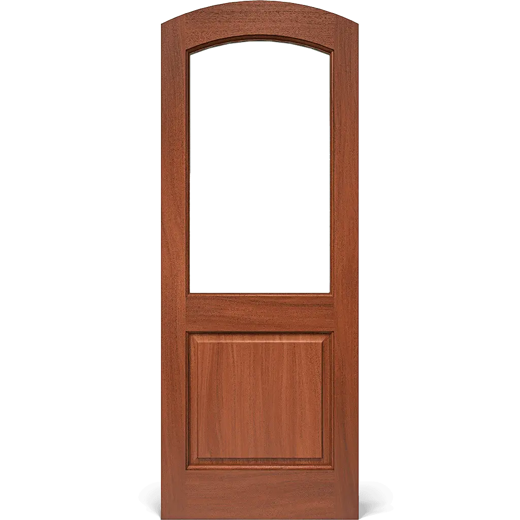 Wolfert Arch Top Interior Door with Glass