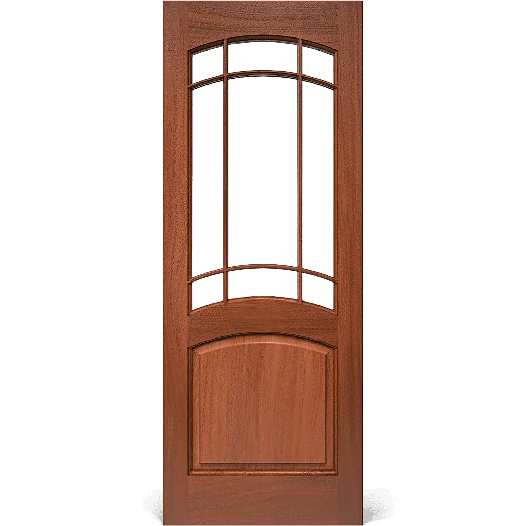 Litchfield Interior Door with Curved Glass
