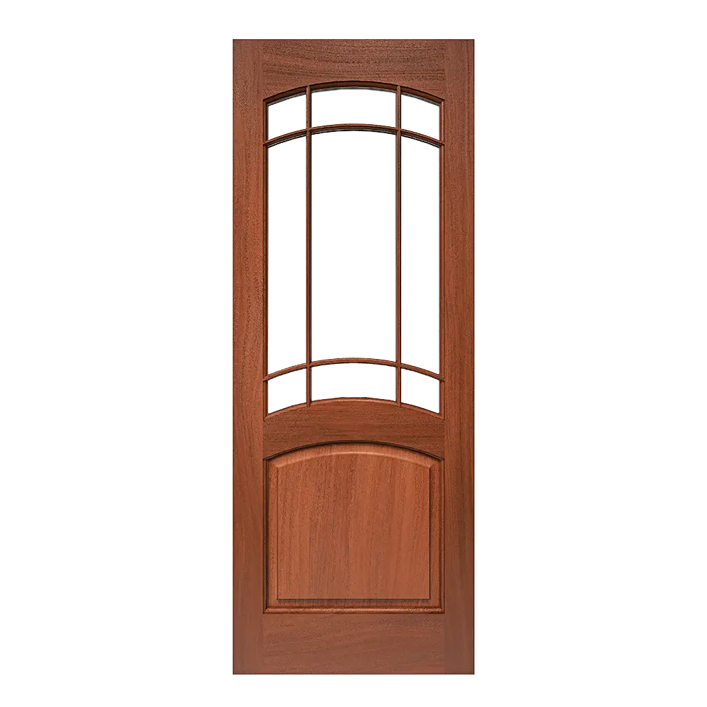 Litchfield Interior Door with Curved Glass