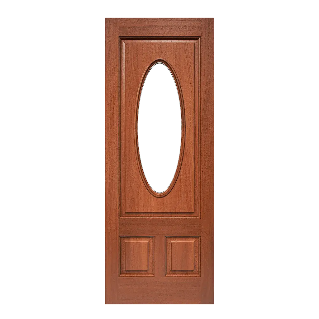 Blackstone Interior Door with Oval Glass