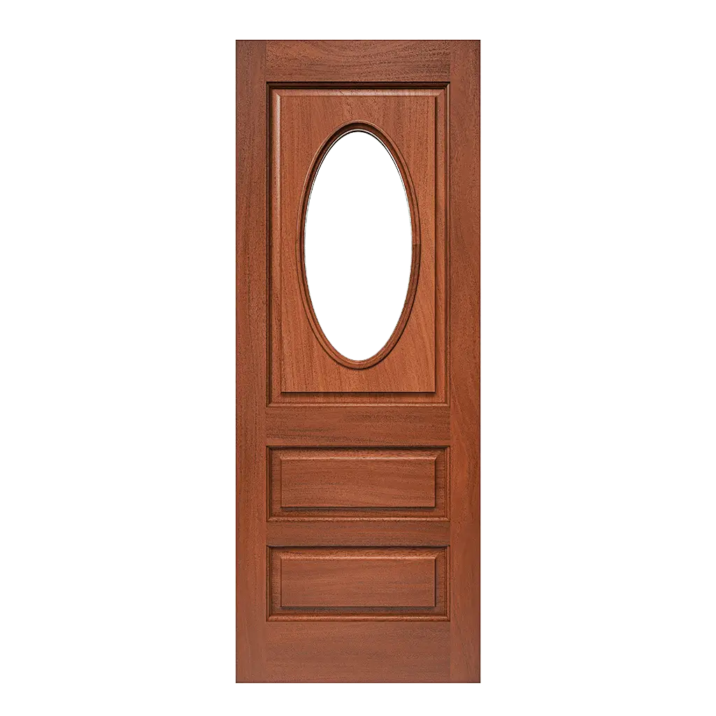 Carson Interior Door with Oval Glass