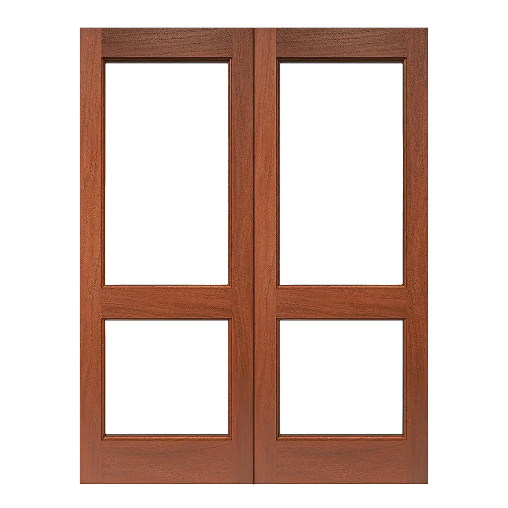 Magnolia Double Exterior Door with Glass