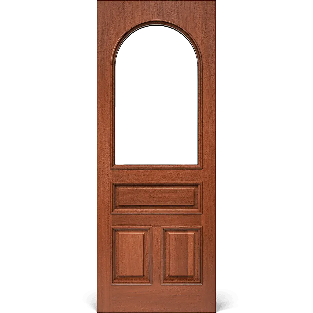 Harrison Interior Door with Arched Glass