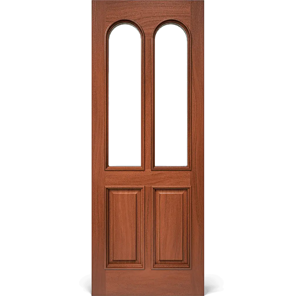 Bartram Interior Door with Arched Glass