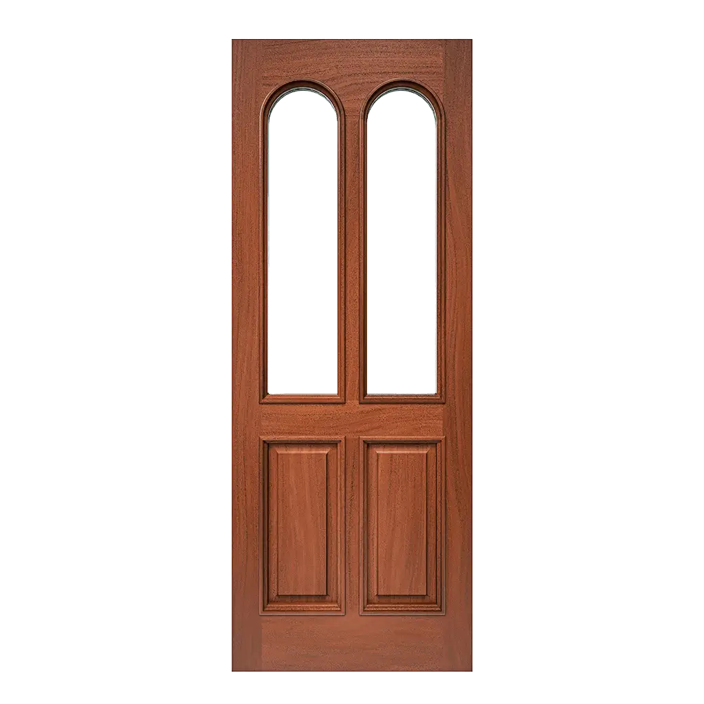 Bartram Interior Door with Arched Glass