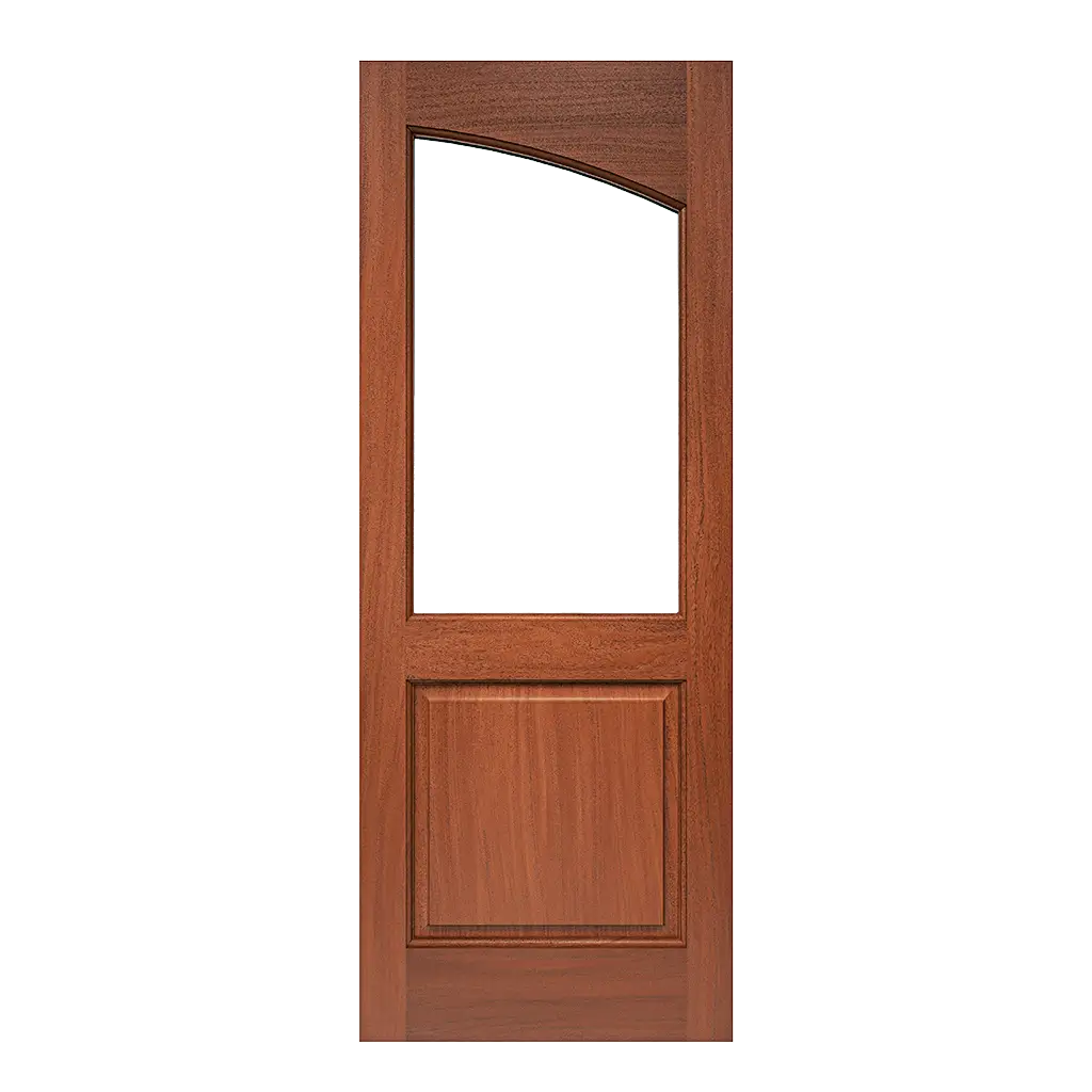 Gilliland Interior Door with Curved Glass