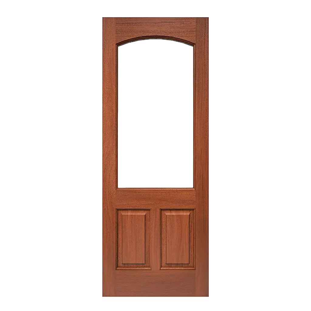 Lutyens Interior Door with Arched Glass