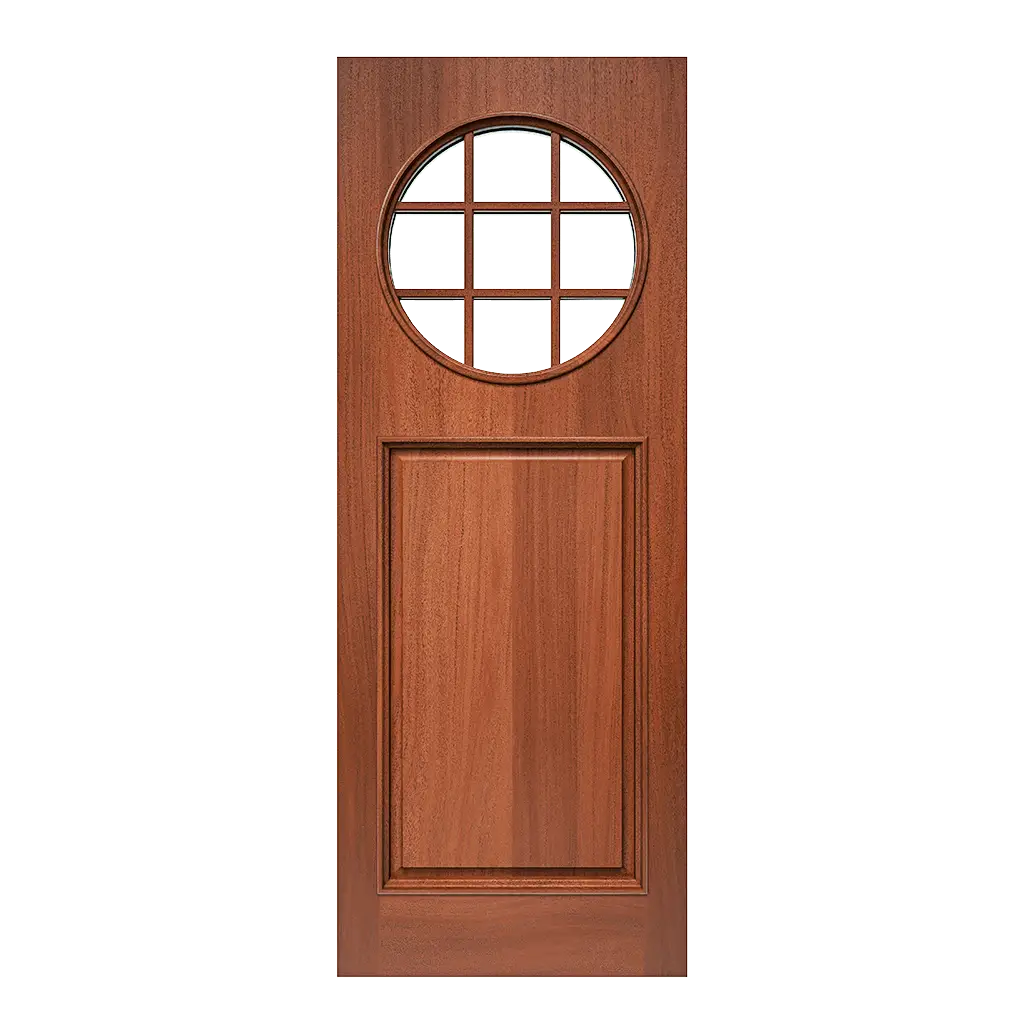 Sherman Interior Door with Circle Glass