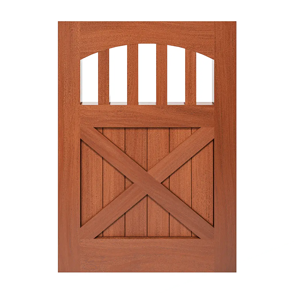 Cole Arch Top Solid Wood Garden Gate