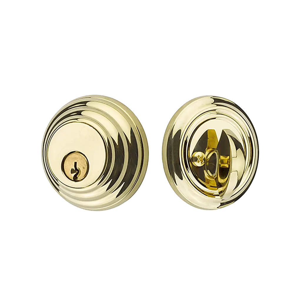 Low Profile Keyed Deadbolt