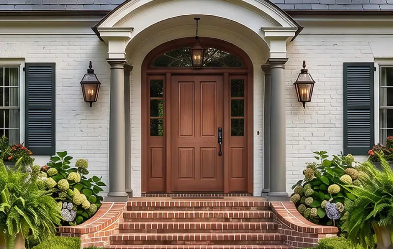 Custom Vintage Door in a Cape Cod home