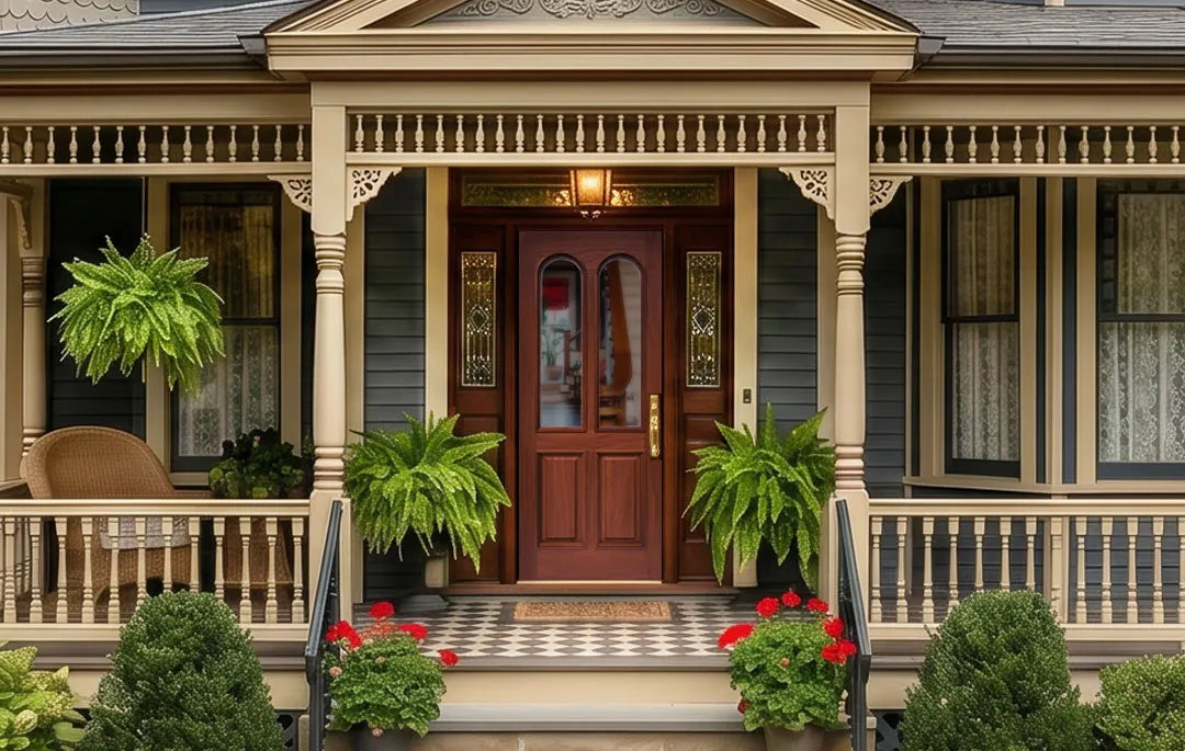 Custom Vintage Door in a Victorian home