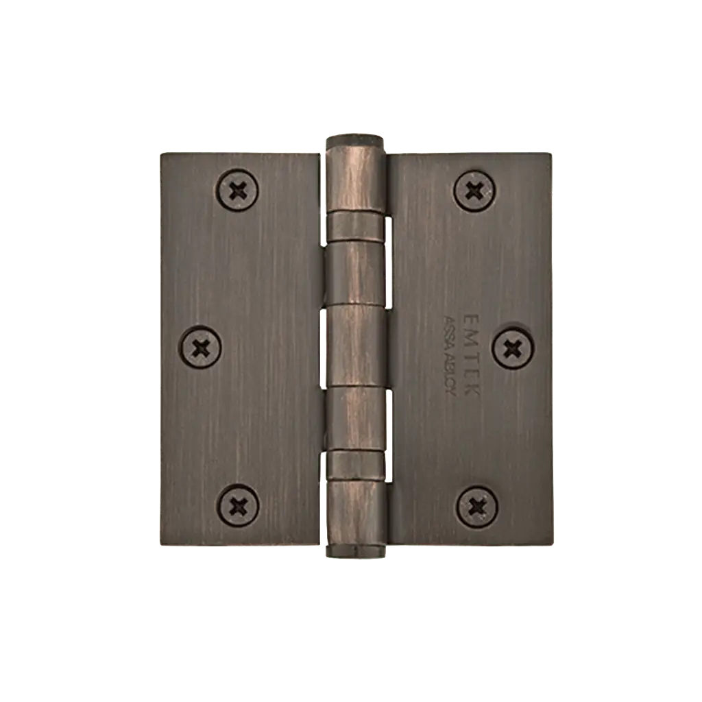 Ball Bearing Hinge - Solid Brass - 3 1/2 Inch